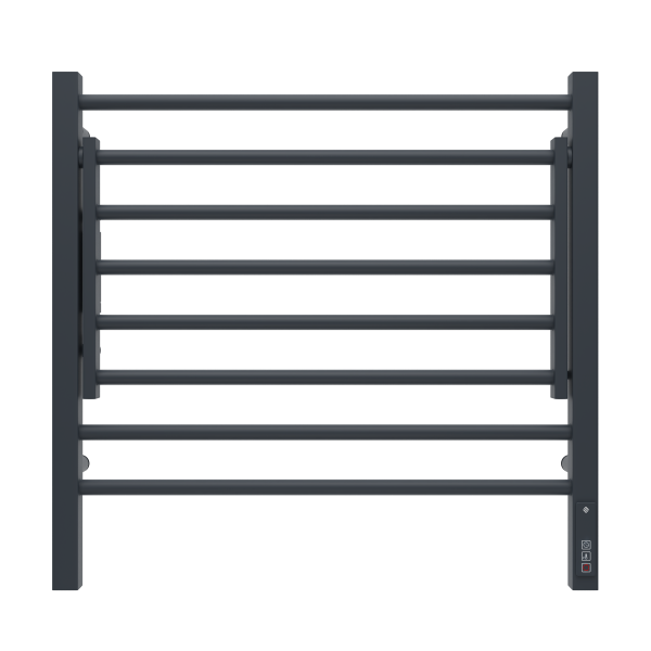 Полотенцесушитель TERMINUS Горизонт П8 600х600 электро КС черный муар