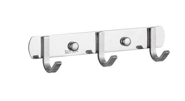 Вешалка 3 крючка хром Frud R202-3