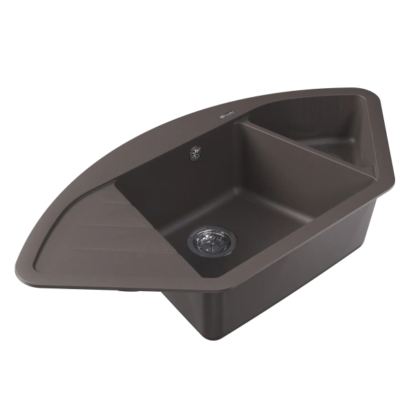 Мойка "Веста", серый шелк FG