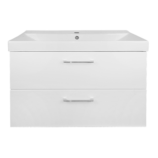 Комплект Тумба Ника 80 815х470х570 подвесная, с раковиной Tempo 80 () CS00091369