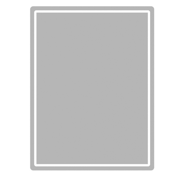 Зеркальный шкаф "ВЕКТОР" 600*800 (ШВ) универсальный, бесконтактный сенсор, светодиодная подсветка