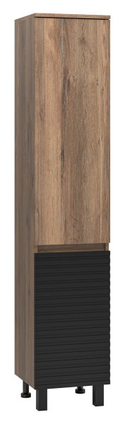 Пенал DAKOTA - 35 подвес/напол. правый (ДСП (Дуб Гал. Черный кварц)