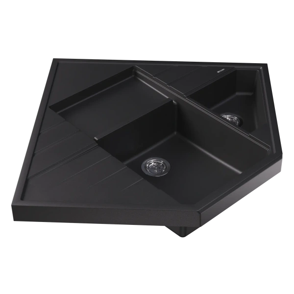 Мойка "Бомбей", антрацит FS