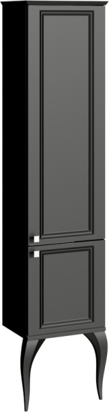 "LaDonna" пенал на ножках, цвет черный LAD0504BLK, ТМ «AQWELLA»