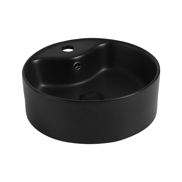 Раковина накладная ABBER Bequem AC2104MB черная матовая в магазинах СантехГид