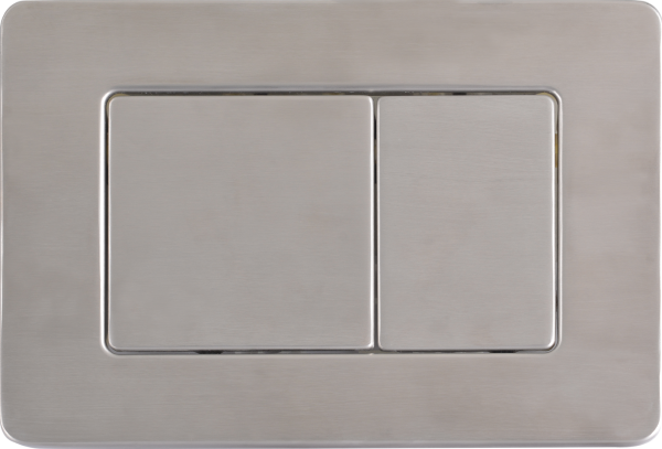 Кнопка для инсталляции, нерж.сталь NIKEL BRUSH