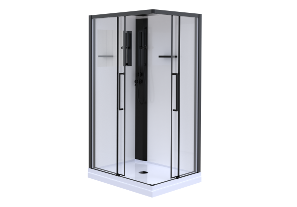 Душевая кабина     ESM-108CKR (Right)  Размер: 100 х 80 х 215