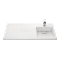 Раковина - столешница AQUATON Лондри 1050, белая () 1A72223KLH010