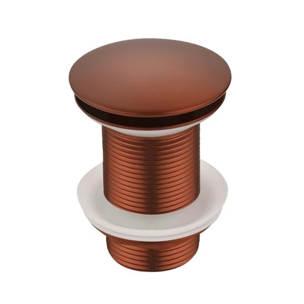 Слив для раковины, автомат(клик-клак) COPPER BRUSHED в магазинах СантехГид