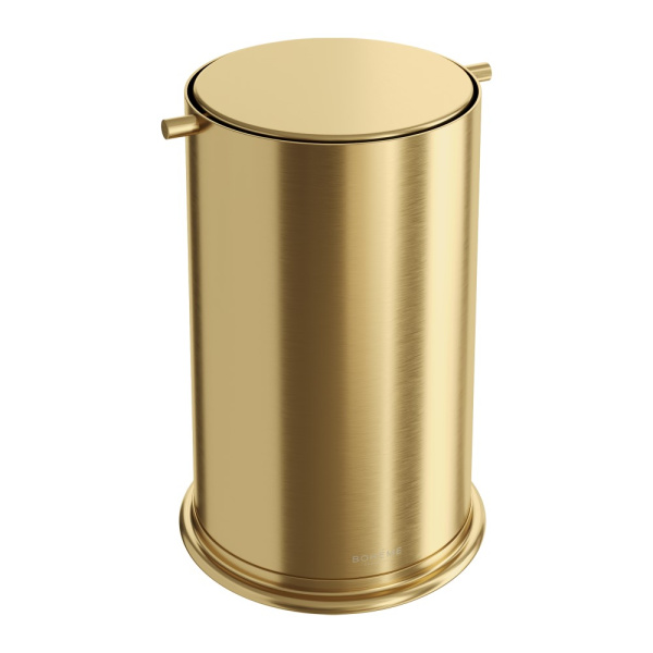 Ведро для мусора с вращающейся крышкой Matt Gold