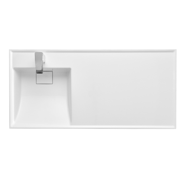 Раковина AQUATON Лондри 1050 белая левая 1A72833KLH01L в магазинах СантехГид