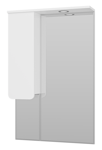 Зеркальный шкаф Misty Чегет 65 левый