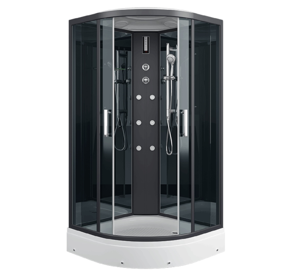 Душевая кабина ERLIT 57 серия ER570917-C24-RUS тонированное стекло