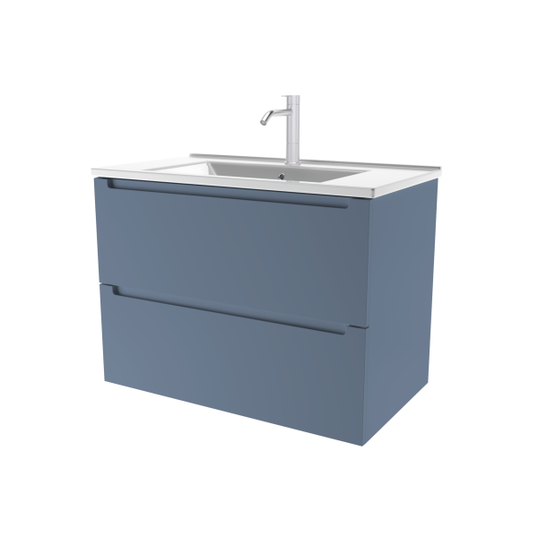 Тумба под раковину/столешницу Дион 60 Серо-синий