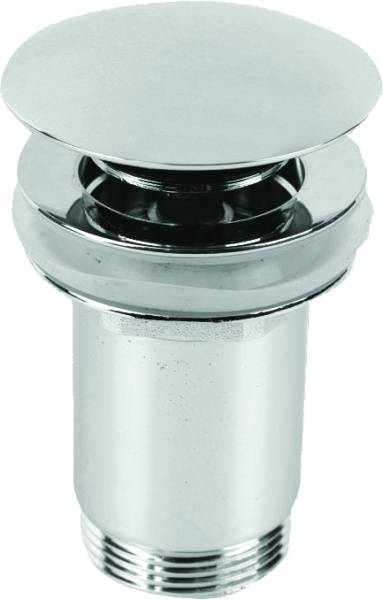 Слив для умывальника CLICK - CLACK большой, латунный в магазинах СантехГид