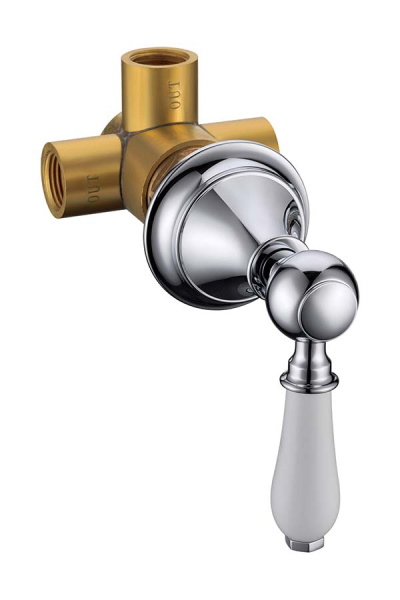 Дайвертер встраиваемый, латунь Brillante 