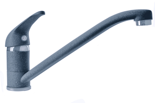 Смеситель для кухни D=35 мм (графит)