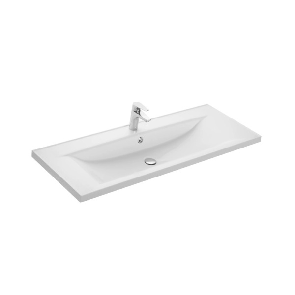 Раковина AQUATON Айрис 120, белая () 1A729631AG010 в магазинах СантехГид