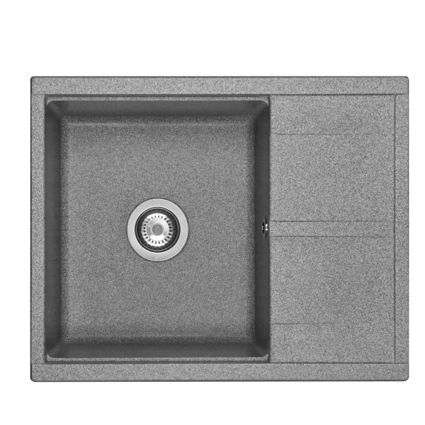 Кухонная мойка Aquaton Делия 65, серая () 1A718632DE230
