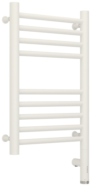 Электрический полотенцесушитель "БОГЕМА 3.0" прямая 500х300 / МЭМ правый (Матовый Белый)