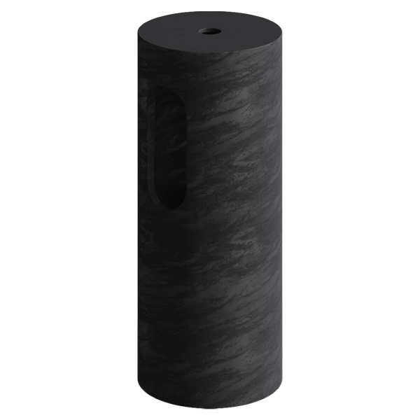 Пьедестал для раковины SOLE Corian 300*720 Black Wood в магазинах СантехГид