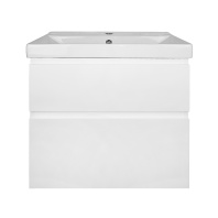 Комплект Azario Тумба Мила 60 600х670х475 подвесная, с раковиной Tempo 60 () CS00091362