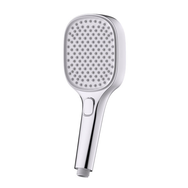 Лейка душевая Raglo R450.51 3-х режимная квадратная пластик/силикон, хром