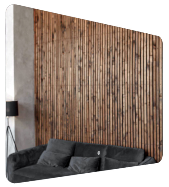 Зеркало AZARIO Alone Raggio 1000х700 влагостойкое с подсветкой, сенсорный выключатель с функцией диммера () CS00078966 Зеркало AZARIO Alone Raggio 1000х700 влагостойкое с подсветкой, сенсорный выключатель с функцией диммера () CS00078966