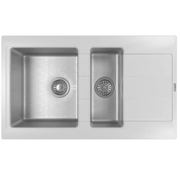 Мойка "Комби" 860 К, жасмин FS