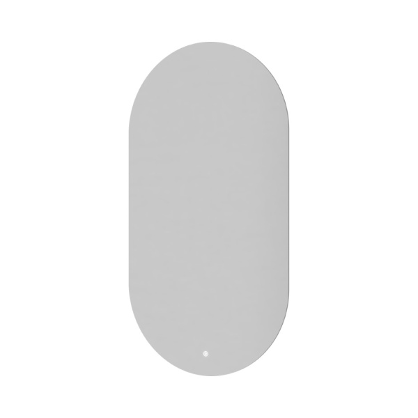 Зеркало овальное , подсв., сенсор, антизапотевание, 60*110 