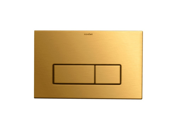 Кнопка для инсталляции Boheme, нерж.сталь Bronze