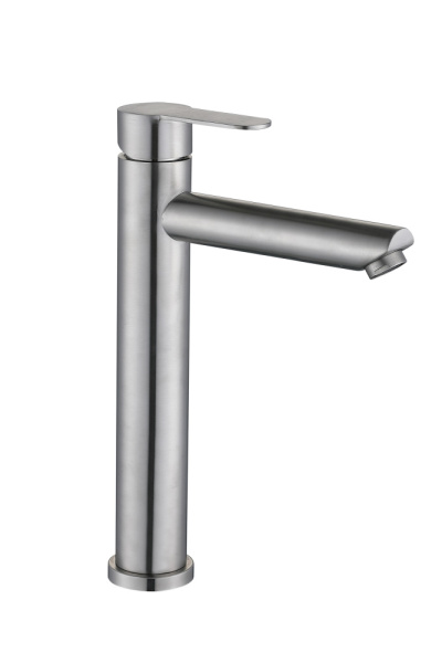 Смеситель для раковины высокий нержавеющая сталь FRAP F10801-2