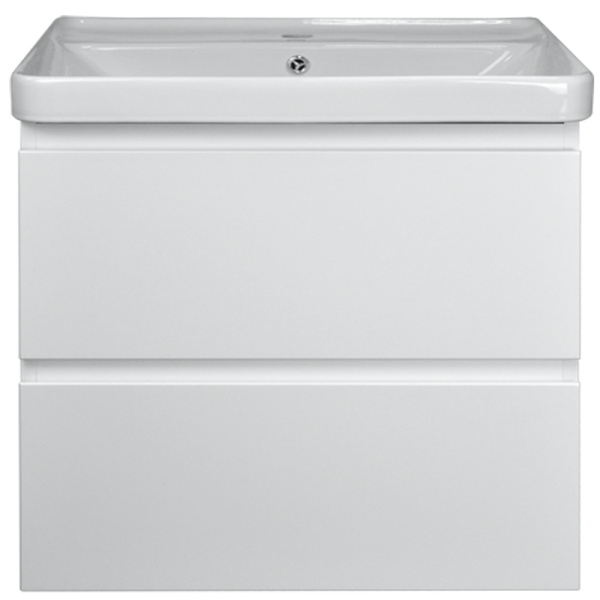 Комплект Azario тумба Мила 80 810х470х670 подвесная с раковиной Monte tx 80 белый матовый () CS00080142