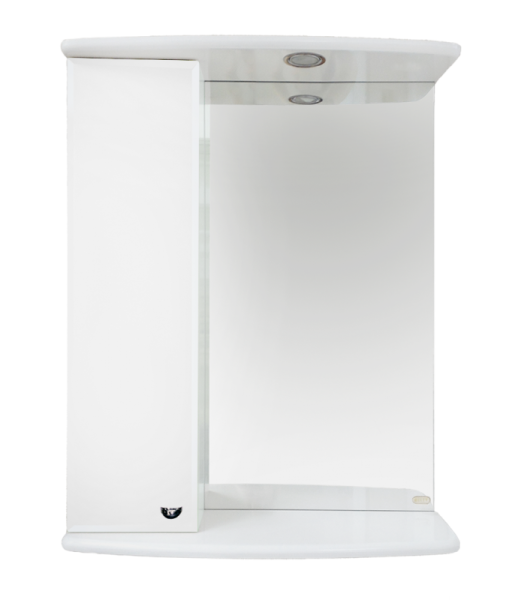 Зеркало-шкаф АСТРА-50 лев. (свет)