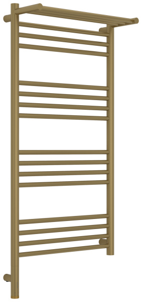 Электрический полотенцесушитель "БОГЕМА 3.1" 1П 1000х500 МЭМ левый (Золотой шёлк)