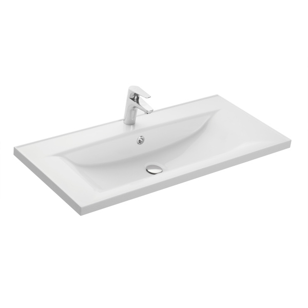 Раковина AQUATON Айрис 100 белая 1A723031AG010 в магазинах СантехГид