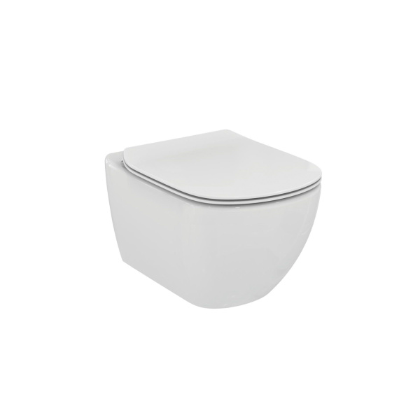 TESI AquaBlade® Подвесной унитаз, без сиденья и крышки,с крепежом (для полностью скрытого м T007901