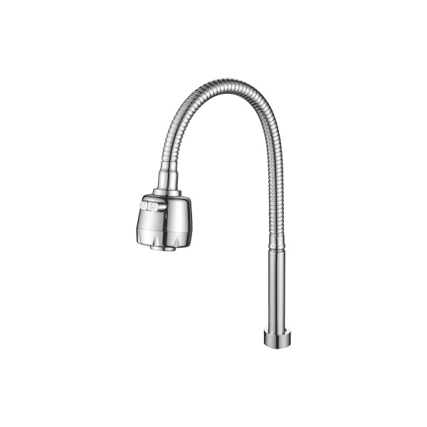 Сменный гибкий излив  Splenka S482.01 для кухонного смесителя  с 2-х режимным аэратором, хром