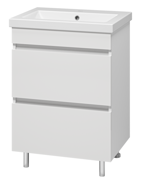 Енисей - 60 тумба с 2 ящ. (пленка) + раковина