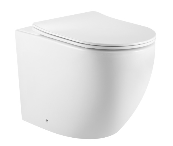 Унитаз приставной IBERICA BLANCA BILBAO ALTO Rimless белый () IB.BLA.331.1B1