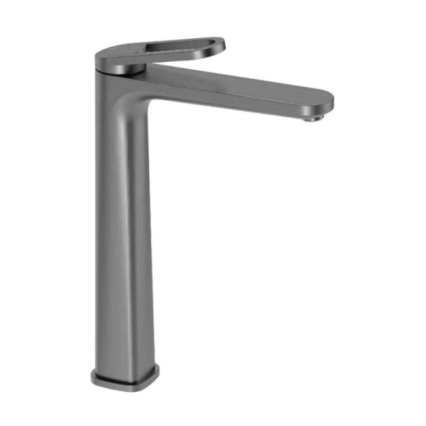  Смеситель высокий для раковины оружейнная сталь Gappo G1027-29