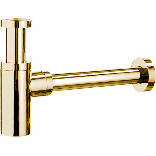 Сифон для раковины золотой FRAP F82-3 в магазинах СантехГид