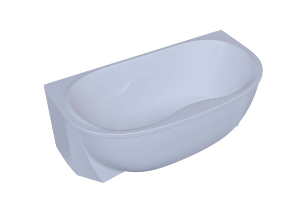 Ванна акриловая Aquatek Мелисса 180х95 (вклеенный каркас)