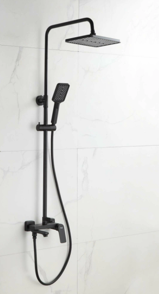 Душевая система черная Frapp F2486-6