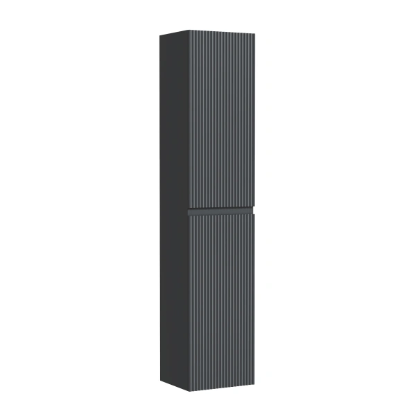 Шкаф-пенал Sancos Сноб Р / Snob R PSNR35MDH 35x35x165 темный антрацит матовый