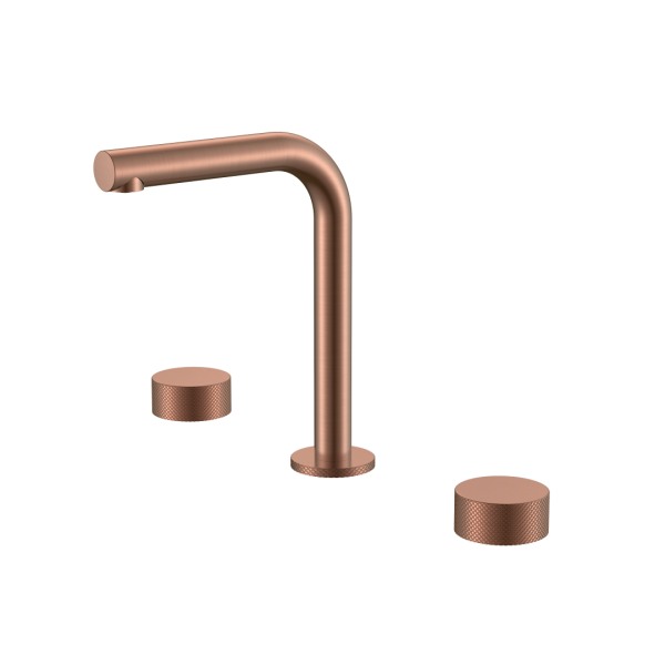 Смеситель на столешницу STICK TOUCH на 3 отв. COPPER BRUSHED