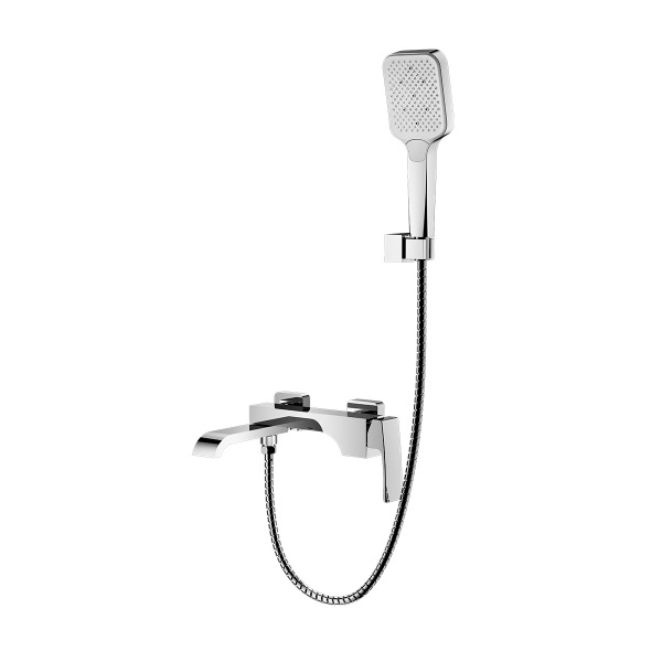 Смеситель Raglo для ванны и душа настенный излив поворотный 15 см, хром R02.30