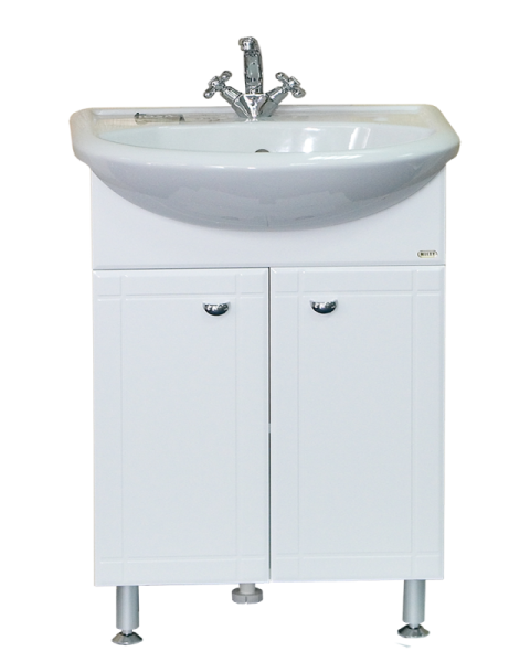 Тумба прямая Уют -50  + раковина (комплект)