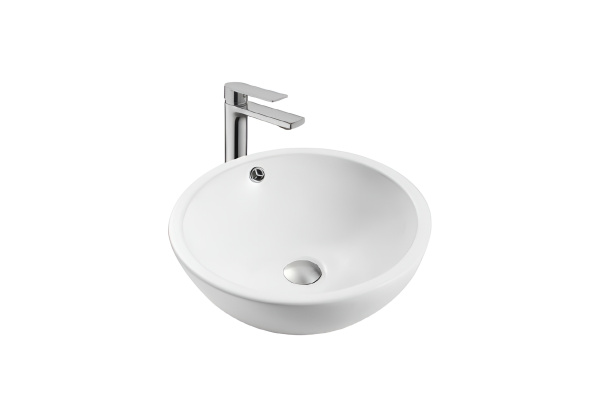 Раковина накладная для установки на столешницу AQUATEK AQ5354-MW 440*440*175, матовый белый в магазинах СантехГид