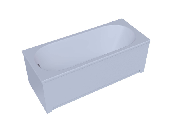 Акриловая ванна Aquatek Оберон 160 прямоугольная, универсальная, без каркаса, без экрана, без гидромассажа
